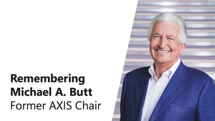 AXIS announces death of former chairman Michael Butt
